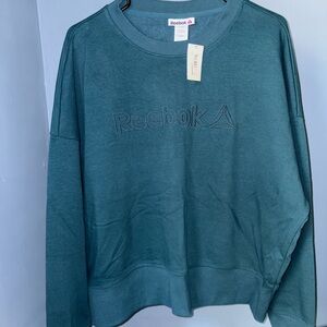 Reebok Teal Crewneck Sweatshirt